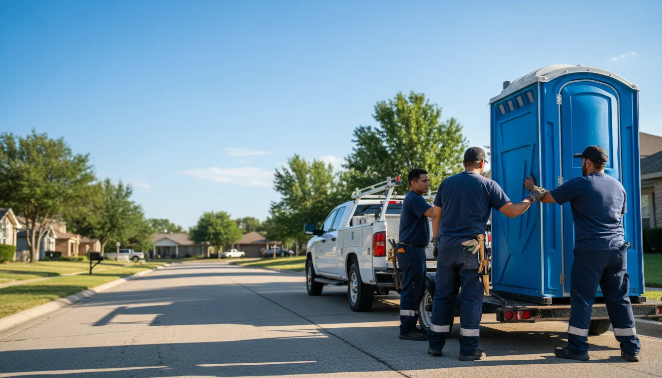 Portable Toilet Rental in Grandfield, OK near me